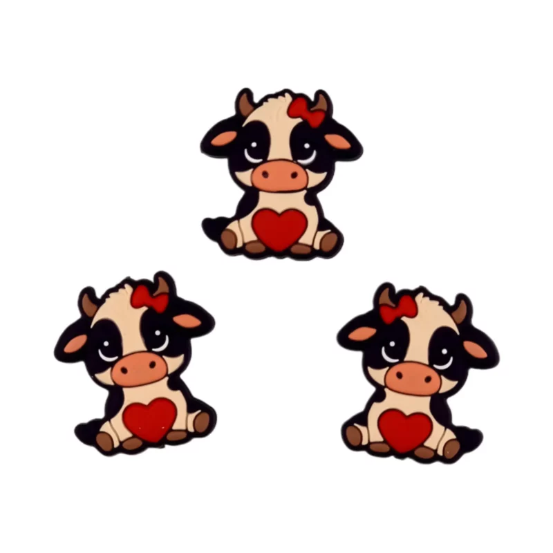 Perle en silicone - Love Cow