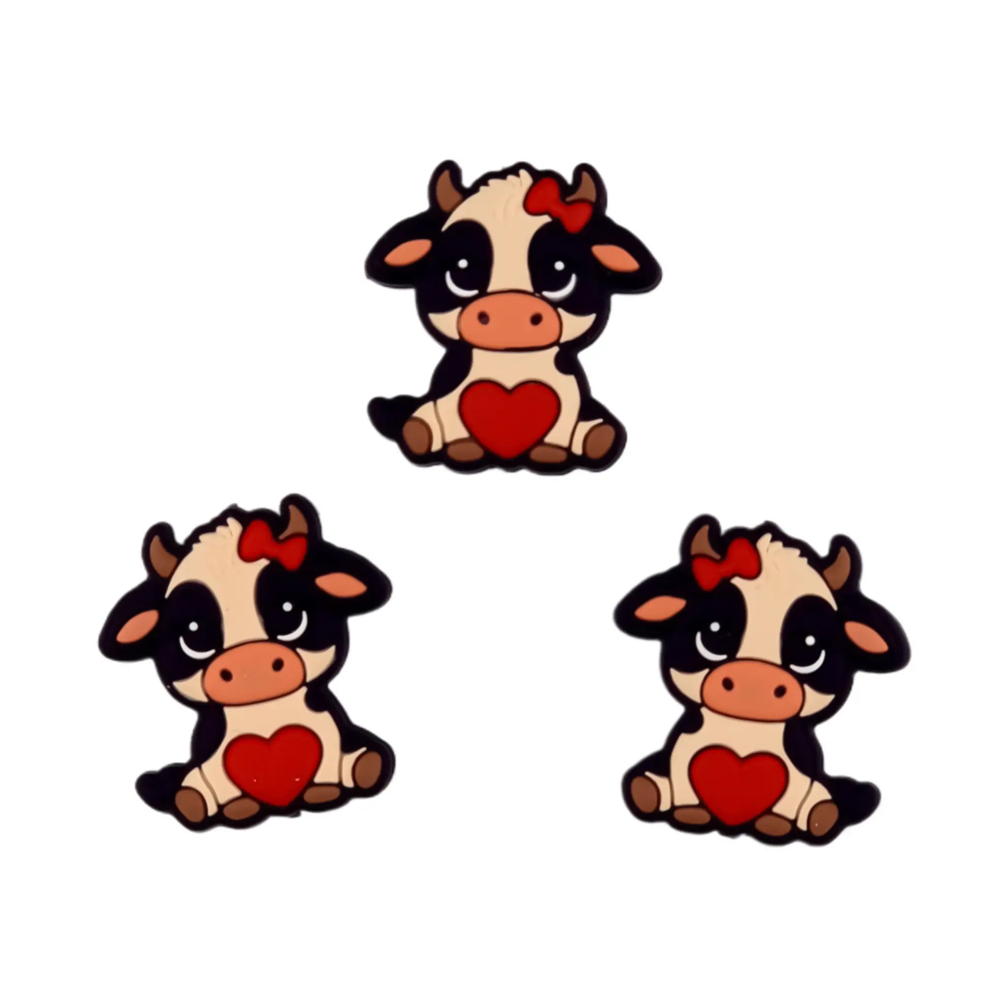 Sans nom-1084 Perle en silicone - Love Cow – Image 1