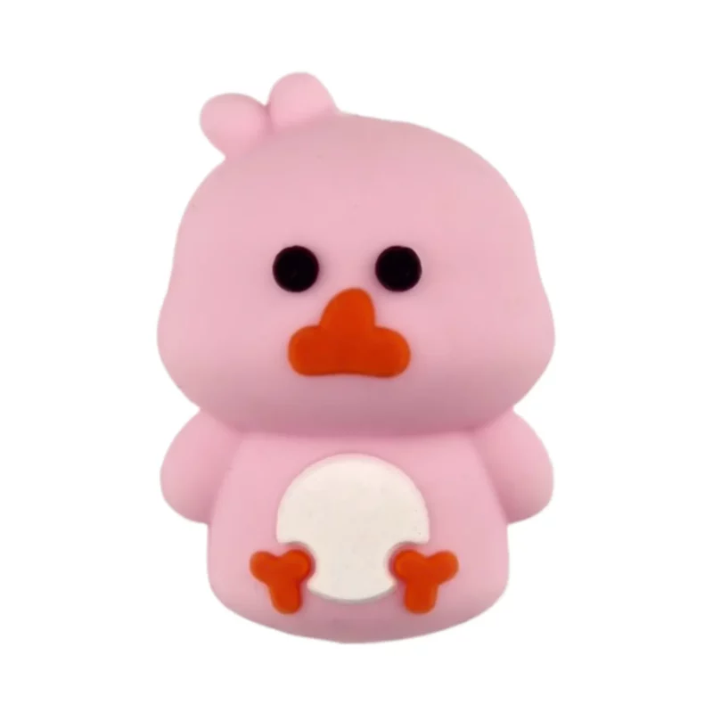 Silikonperle - 3D - Tweety Bird - Zartrosa