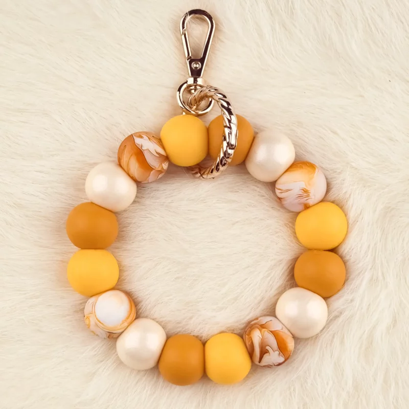 DIY Wristlet - Birds of paradise - Abrikoos Parel