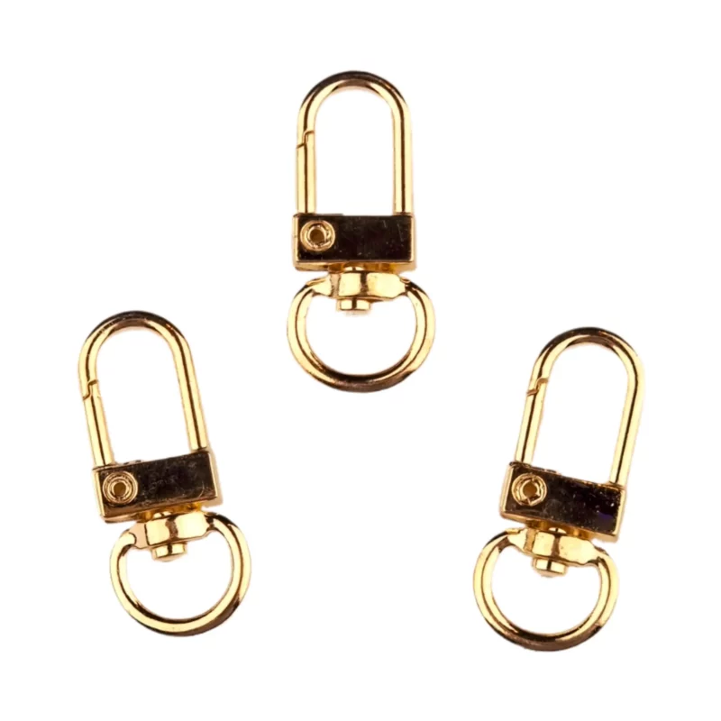 Schlüsselanhänger - Clip On Musketon - Champagner