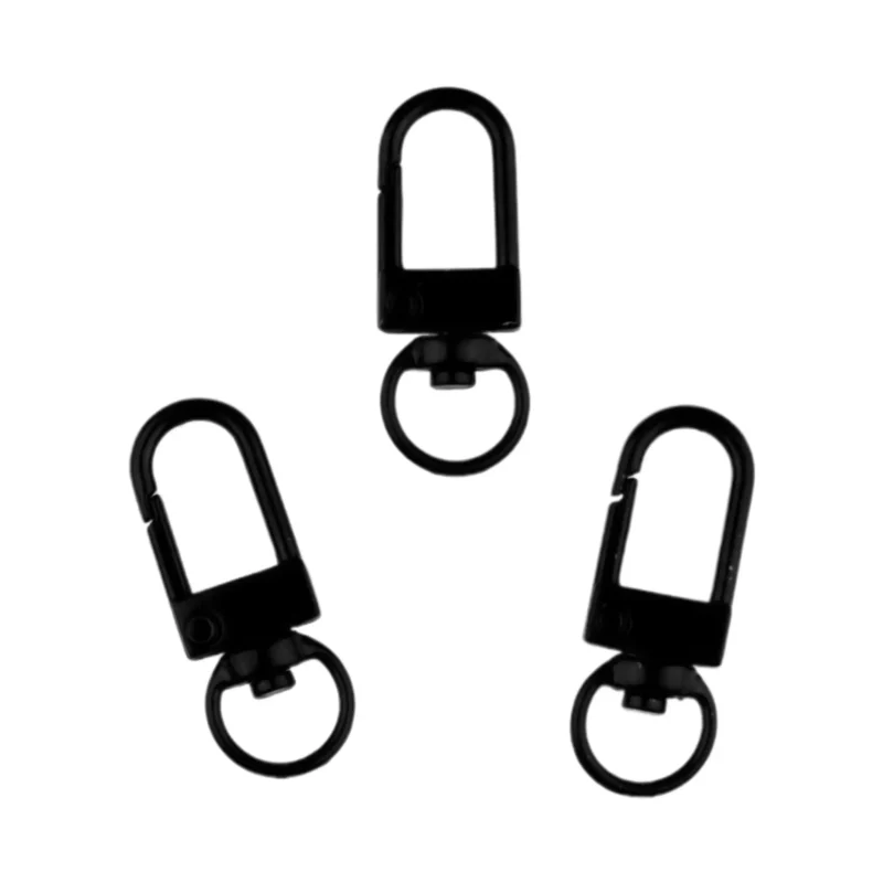 Schlüsselanhänger - Clip On Musketon - Mattschwarz