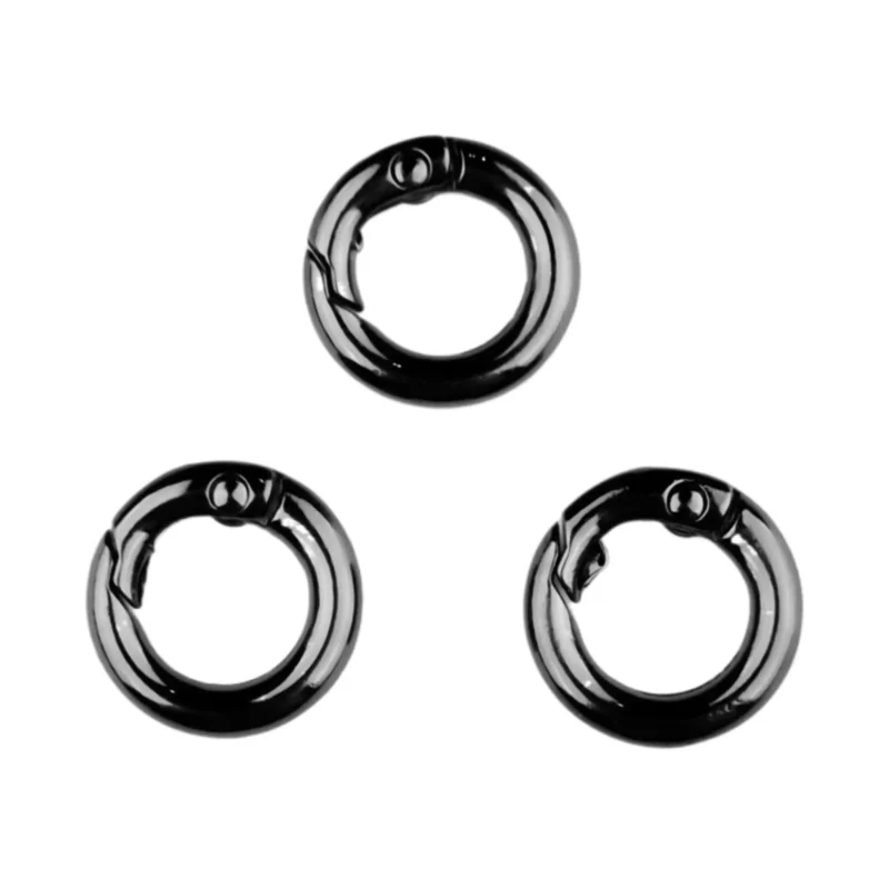Schlüsselanhänger - Clip-on-Ring - 18 mm - Titan