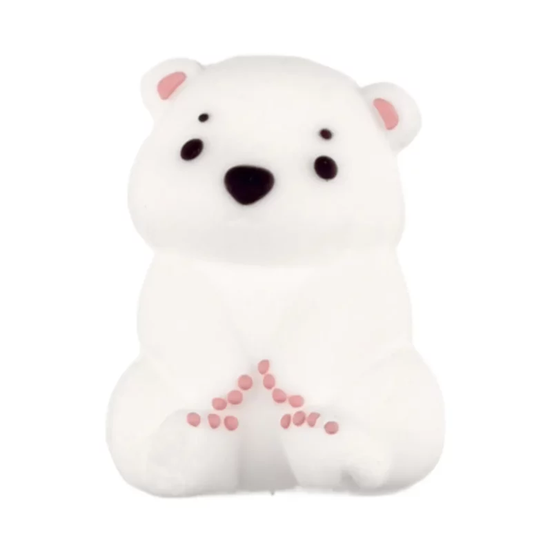 Perle de silicone - 3D - Ours polaire