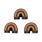 Siliconen kraal - Boho - Regenboog Dromen