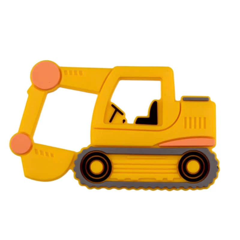 Siliconen bijtring - Graafmachine - Eigeel