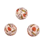 Silikonperlen - 16 mm - Rund - Zurück zur Schule – Bild 2