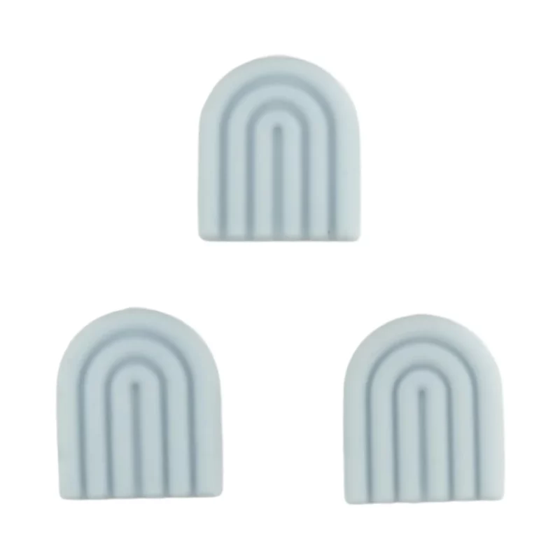 Perle de silicone - Arc-en-ciel - Moderne - Aqua