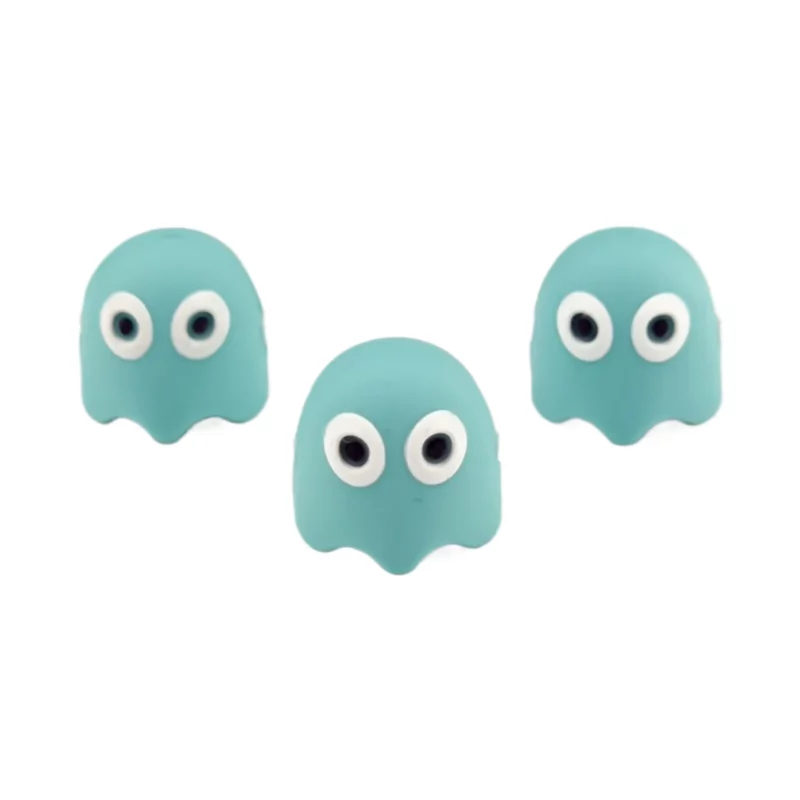 Siliconen Kraal - 3D - Pacman Spook - Aruba