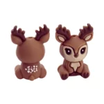 Silikonperle - 3D - GenericProductName - Milk chocolate/ Old lace – Bild 2