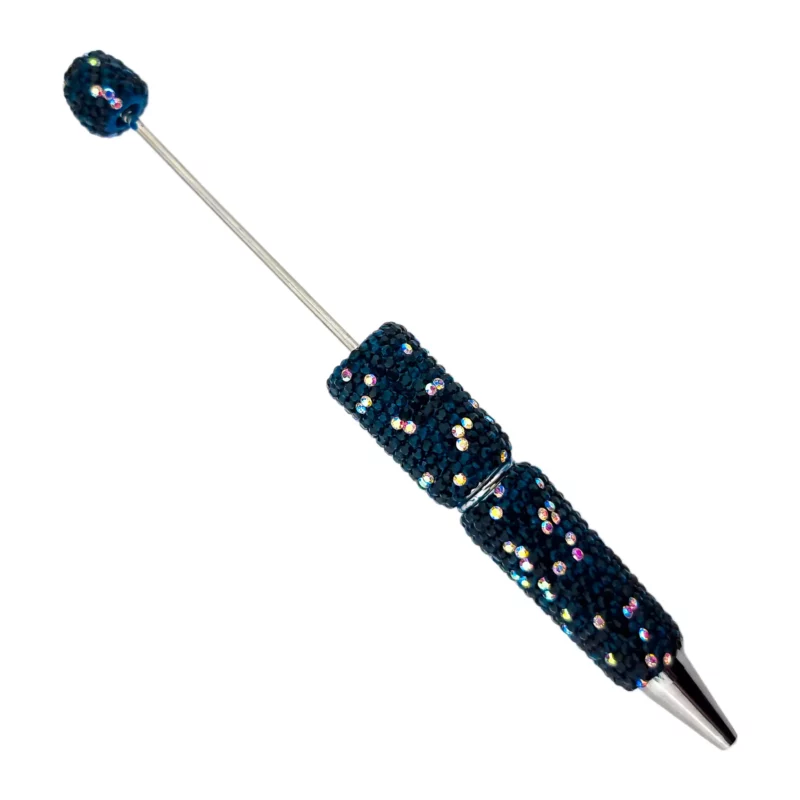 Perlenstift - Sparkle - Blau Schwarz - Pro Stück