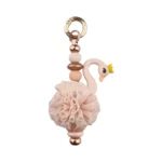 DIY Sleutel / Telefoonhanger - Zwaantje - Astilbe met Ruche - Afbeelding 2