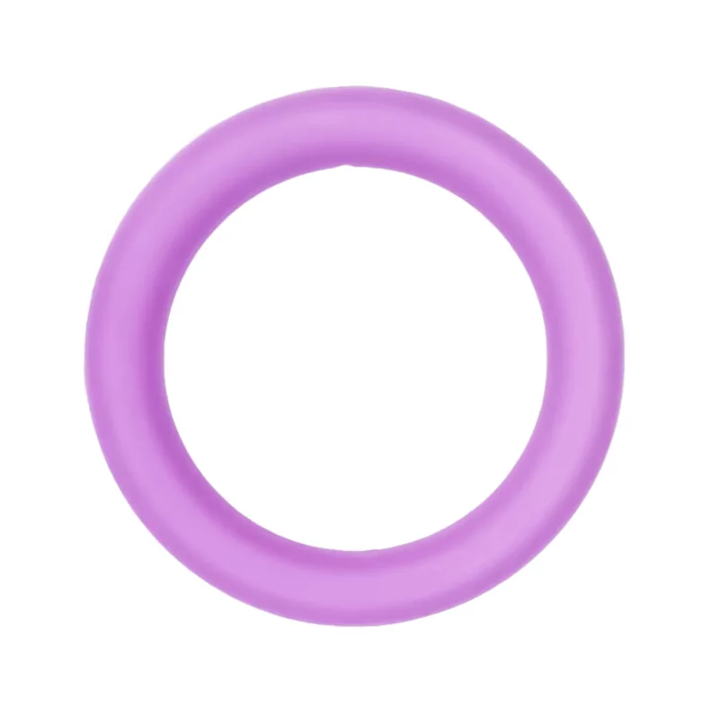 Silikonring - Auffädelbar - 7 cm - Zartes Lila