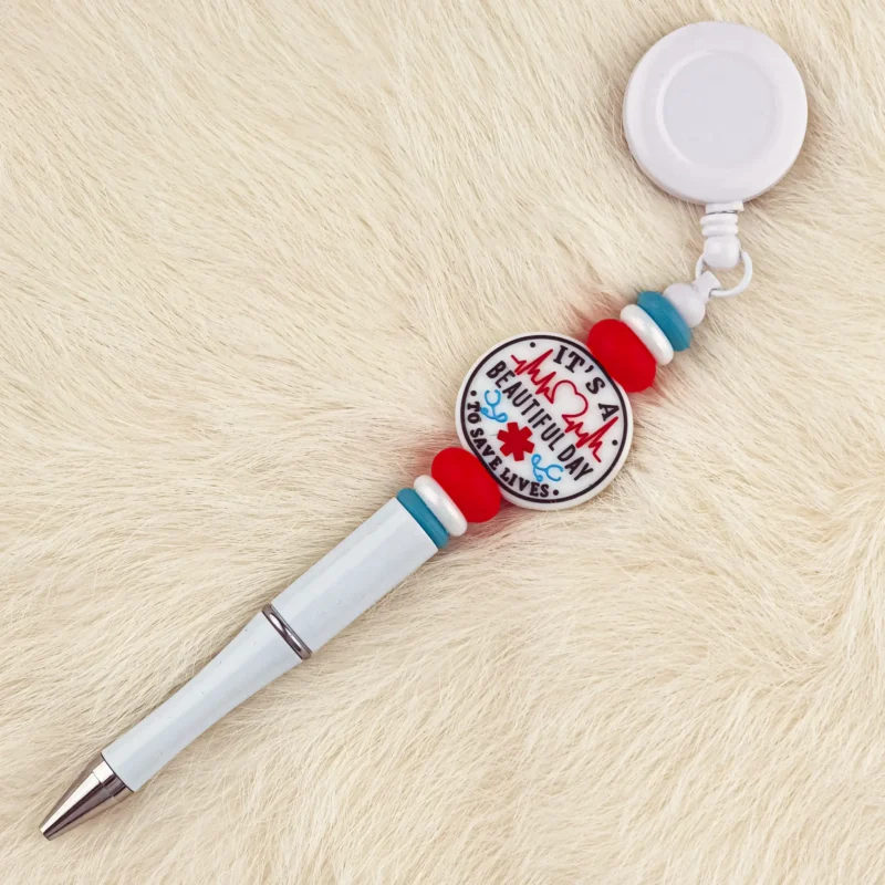 DIY Badgehouder met Pen - Beautiful Day