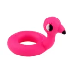 Siliconen kraal - Flamingo zwemband