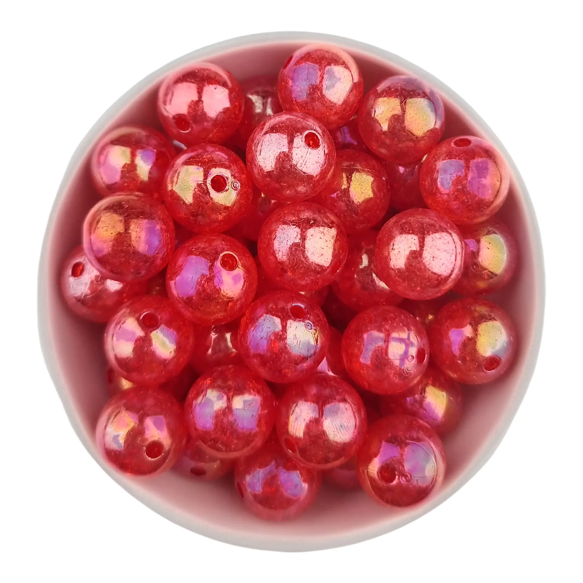 20250514_012850 Perle acrylique - Crackle - 12 mm - rouge – Image 1