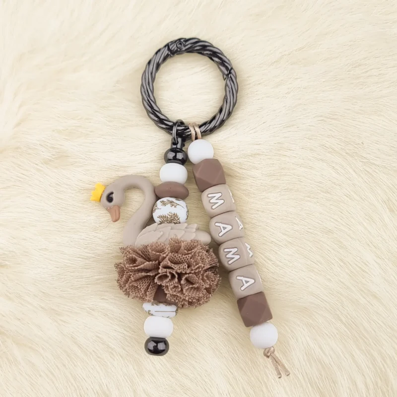 DIY Tashanger - Zwaantje - Mama - Taupe