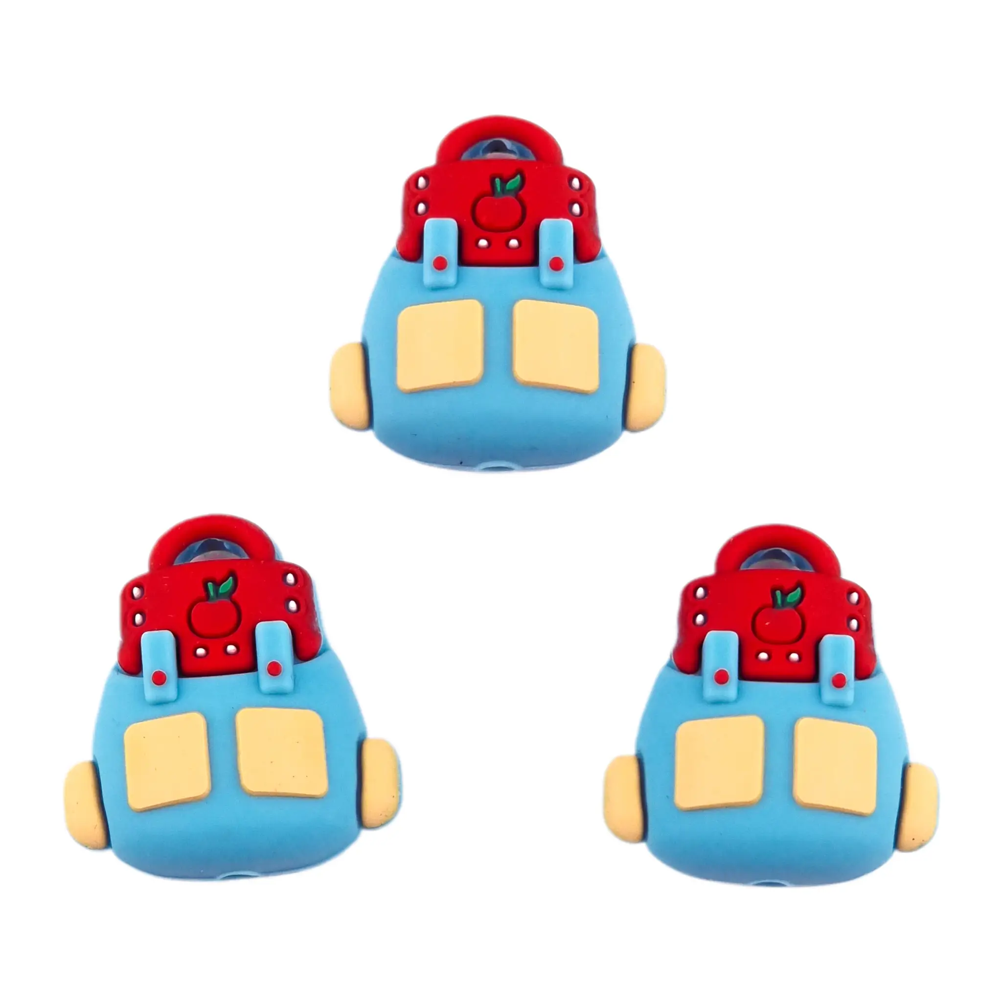 Naamloos-1216 Siliconen kralen - 3D Rugtas - Schooltas - Afbeelding 1