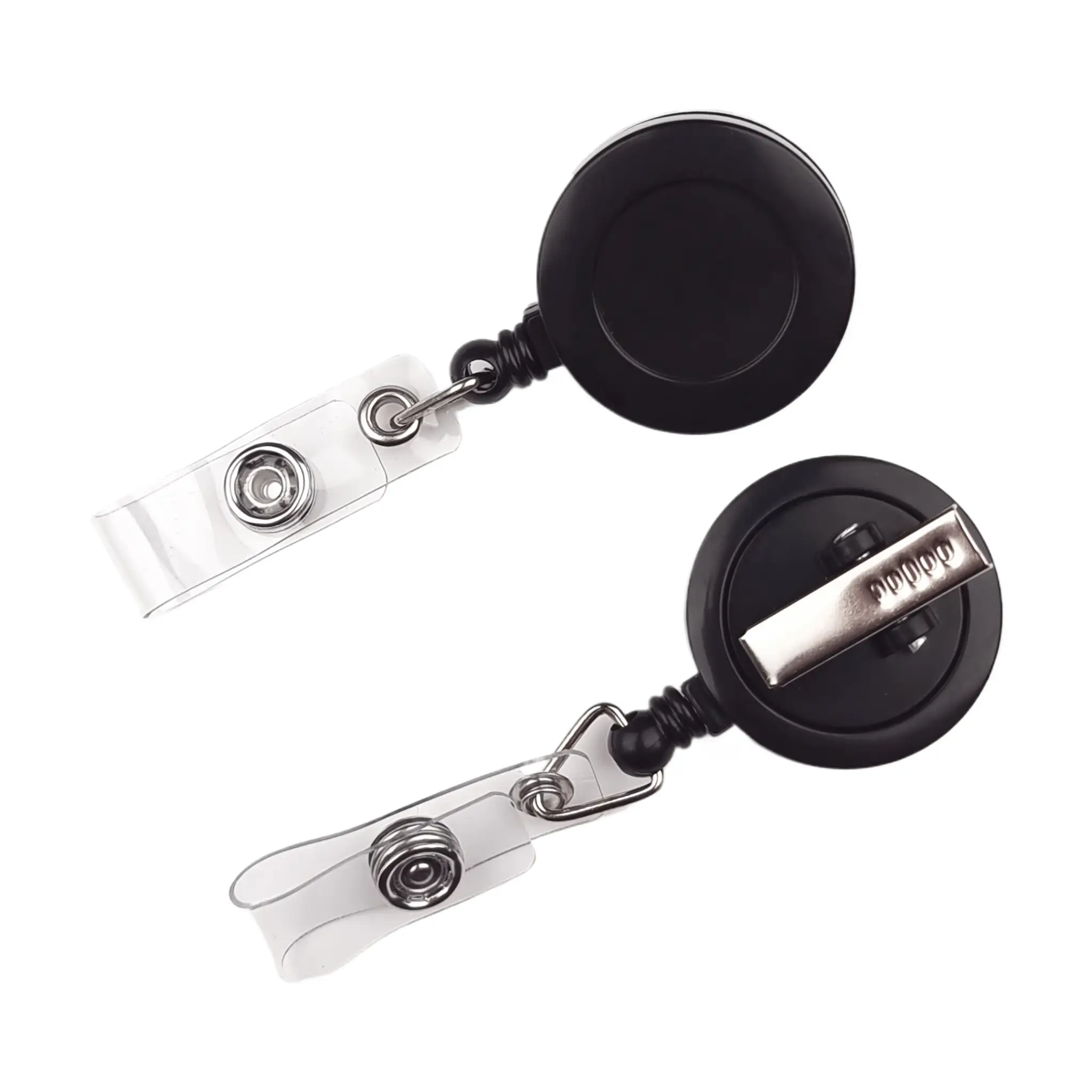 Namenlos-1243 Ausweishalter mit Kordelzug - Schwarz – Bild 1