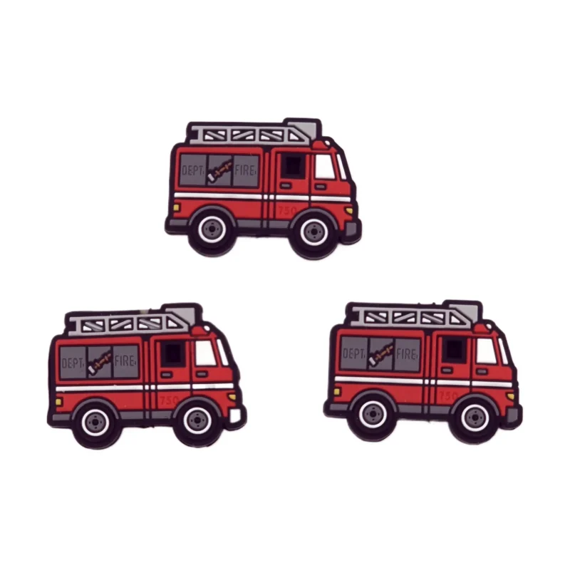 Siliconen kraal - Brandweerwagen - Modern