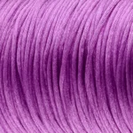 Satinkordel 2 mm - Soft Purple - pro Meter