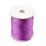 Satinkordel 2 mm - Soft Purple - pro Meter – Bild 2