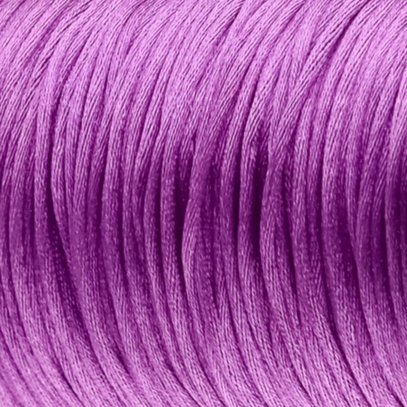 Satinkordel 2 mm - Soft Purple - pro Meter