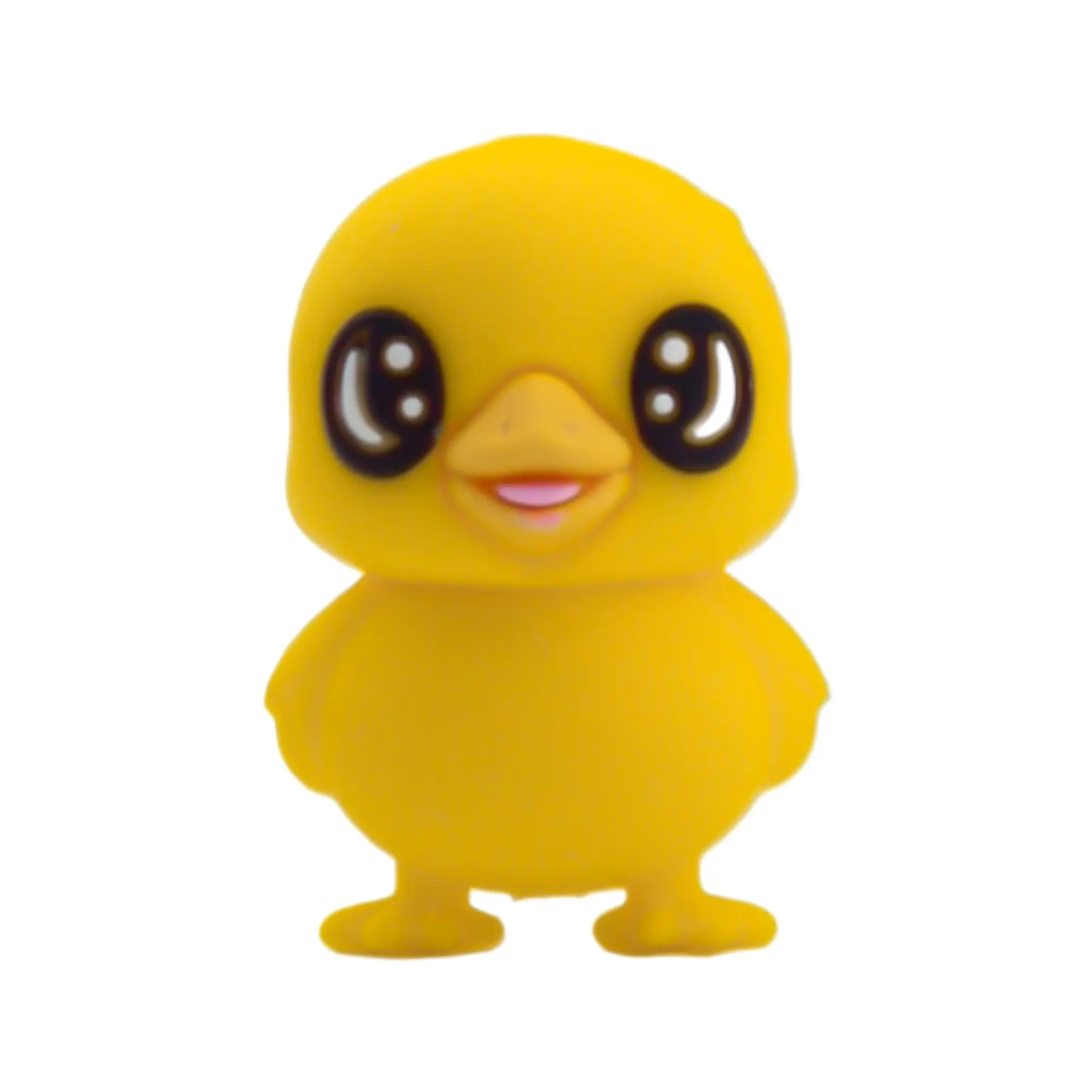 20250622_174539 Perle de silicone - 3D Ducky - Jaune Vif – Image 1