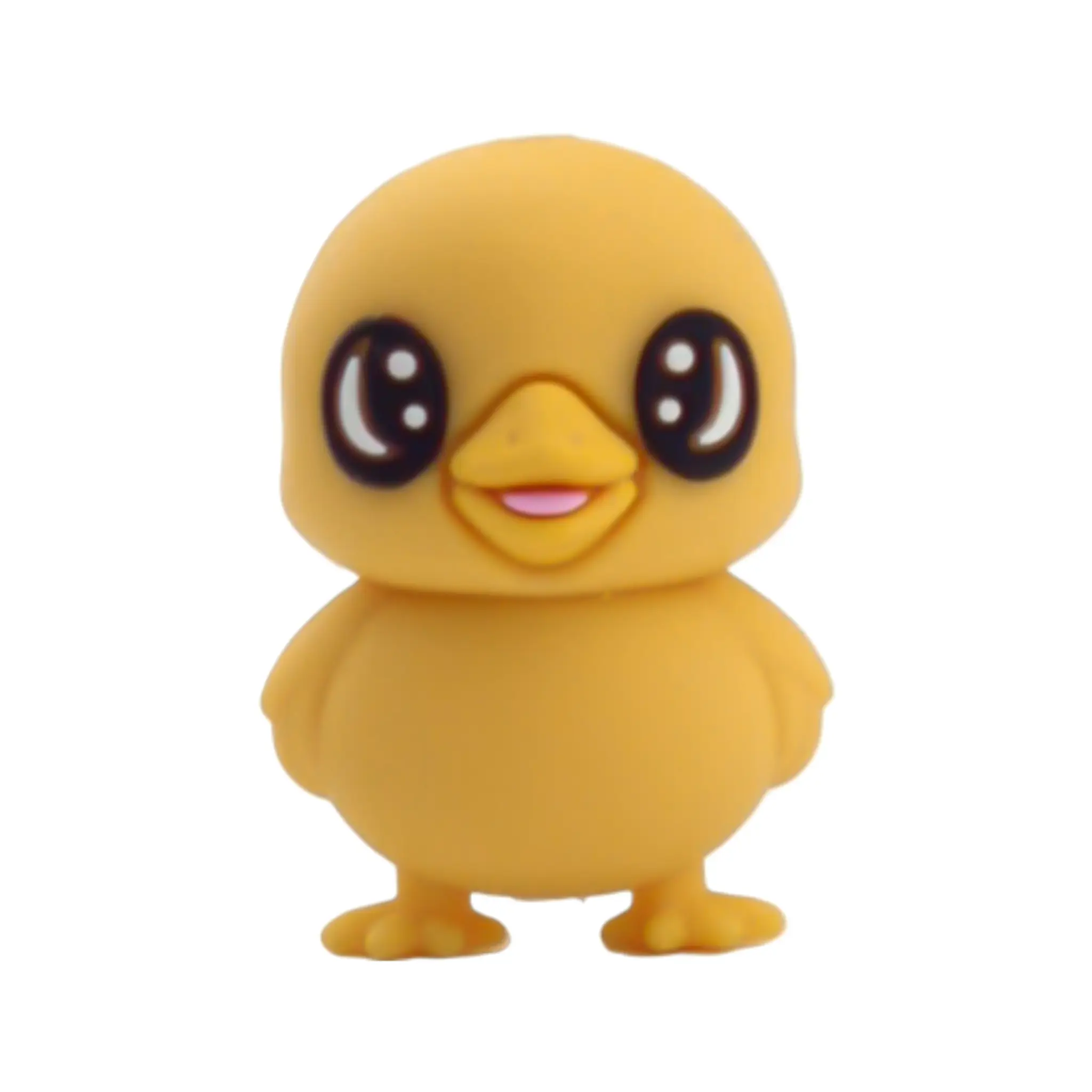 20250622_174549 Perle de silicone - 3D Ducky - Jaune soleil – Image 1