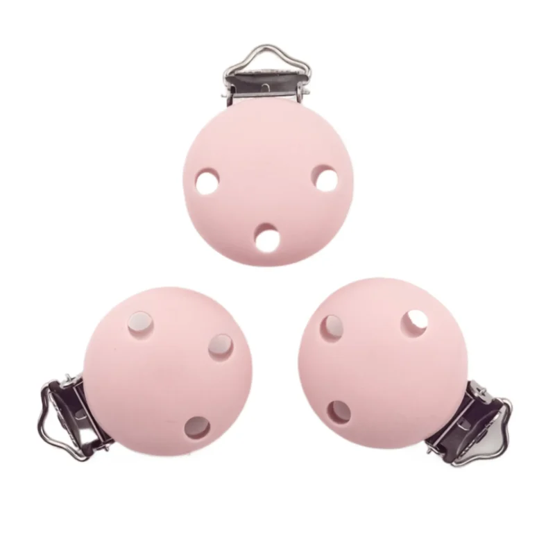 Silikon-Nuckelklammer - Klein - 30 mm - Blossom