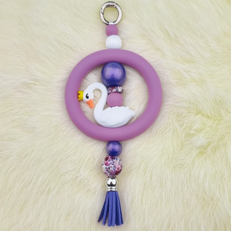 DIY Dromenvanger - Zwaantje - Mauve - Wit