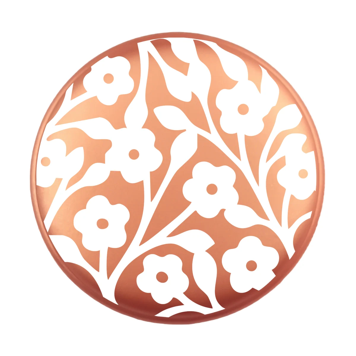 Siliconen Kraal - Wensmuntje - Gegraveerd - Juf met Bloemenprint - Afbeelding 13