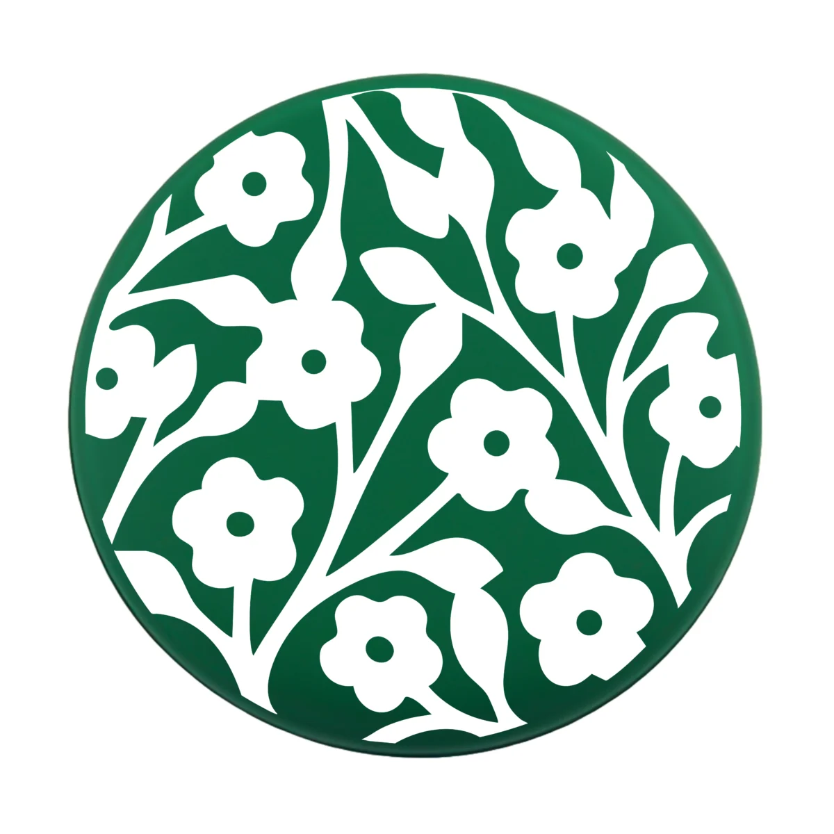 Siliconen Kraal - Wensmuntje - Gegraveerd - Juf met Bloemenprint - Afbeelding 11