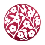 Siliconen Kraal - Wensmuntje - Gegraveerd - Juf met Bloemenprint - Afbeelding 10