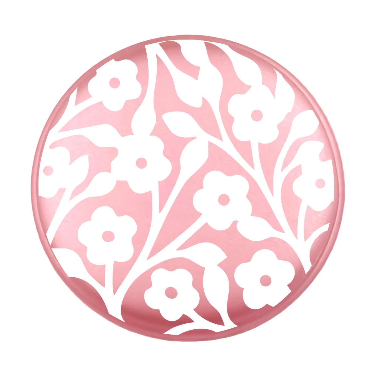 Siliconen Kraal - Wensmuntje - Gegraveerd - Juf met Bloemenprint - Afbeelding 9