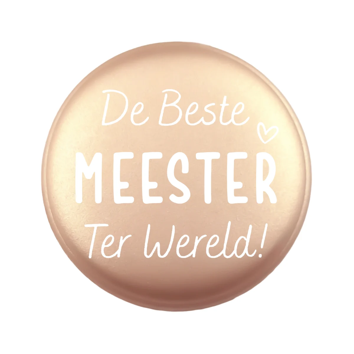 Siliconen Kraal - Wensmuntje - Gegraveerd - De Beste Meester Ter Wereld - Afbeelding 7