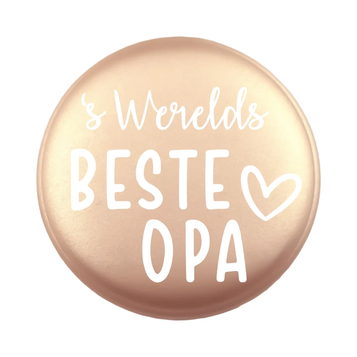 Siliconen Kraal - Wensmuntje - Gegraveerd - 's Werelds Beste Opa - Afbeelding 8