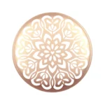 Siliconen Kraal - Wensmuntje - Gegraveerd - Juf Mandala - Afbeelding 13