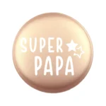 Siliconen Kraal - Wensmuntje - Gegraveerd - Super Papa - Afbeelding 6