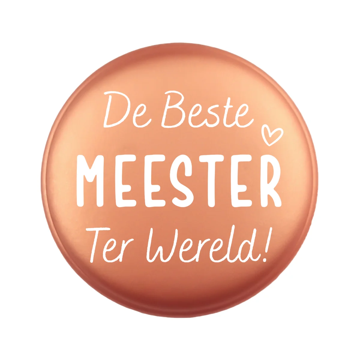 Siliconen Kraal - Wensmuntje - Gegraveerd - De Beste Meester Ter Wereld - Afbeelding 6