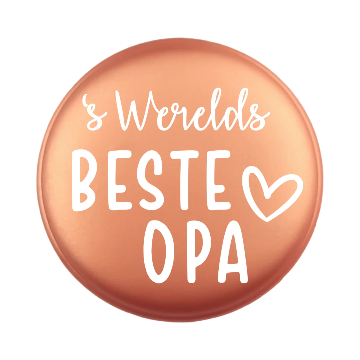 Siliconen Kraal - Wensmuntje - Gegraveerd - 's Werelds Beste Opa - Afbeelding 7