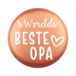 Siliconen Kraal - Wensmuntje - Gegraveerd - 's Werelds Beste Opa - Afbeelding 7