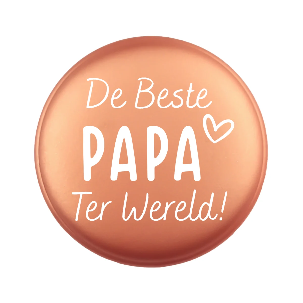 Siliconen Kraal - Wensmuntje - Gegraveerd - De Beste Papa Ter Wereld - Afbeelding 6