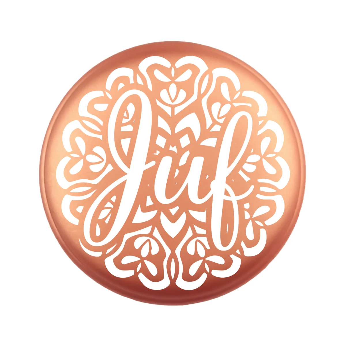 Siliconen Kraal - Wensmuntje - Gegraveerd - Juf Mandala - Afbeelding 6