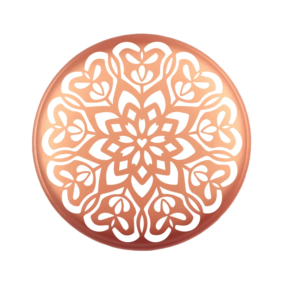 Siliconen Kraal - Wensmuntje - Gegraveerd - Juf Mandala - Afbeelding 12