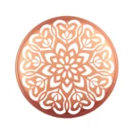 Siliconen Kraal - Wensmuntje - Gegraveerd - Juf Mandala - Afbeelding 12