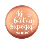 Siliconen Kraal - Wensmuntje - Gegraveerd - Superjuf - Afbeelding 7