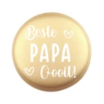 Siliconen Kraal - Wensmuntje - Gegraveerd - Beste Papa Ooit - Afbeelding 5