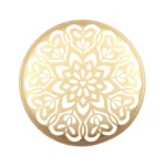 Siliconen Kraal - Wensmuntje - Gegraveerd - Juf Mandala - Afbeelding 11