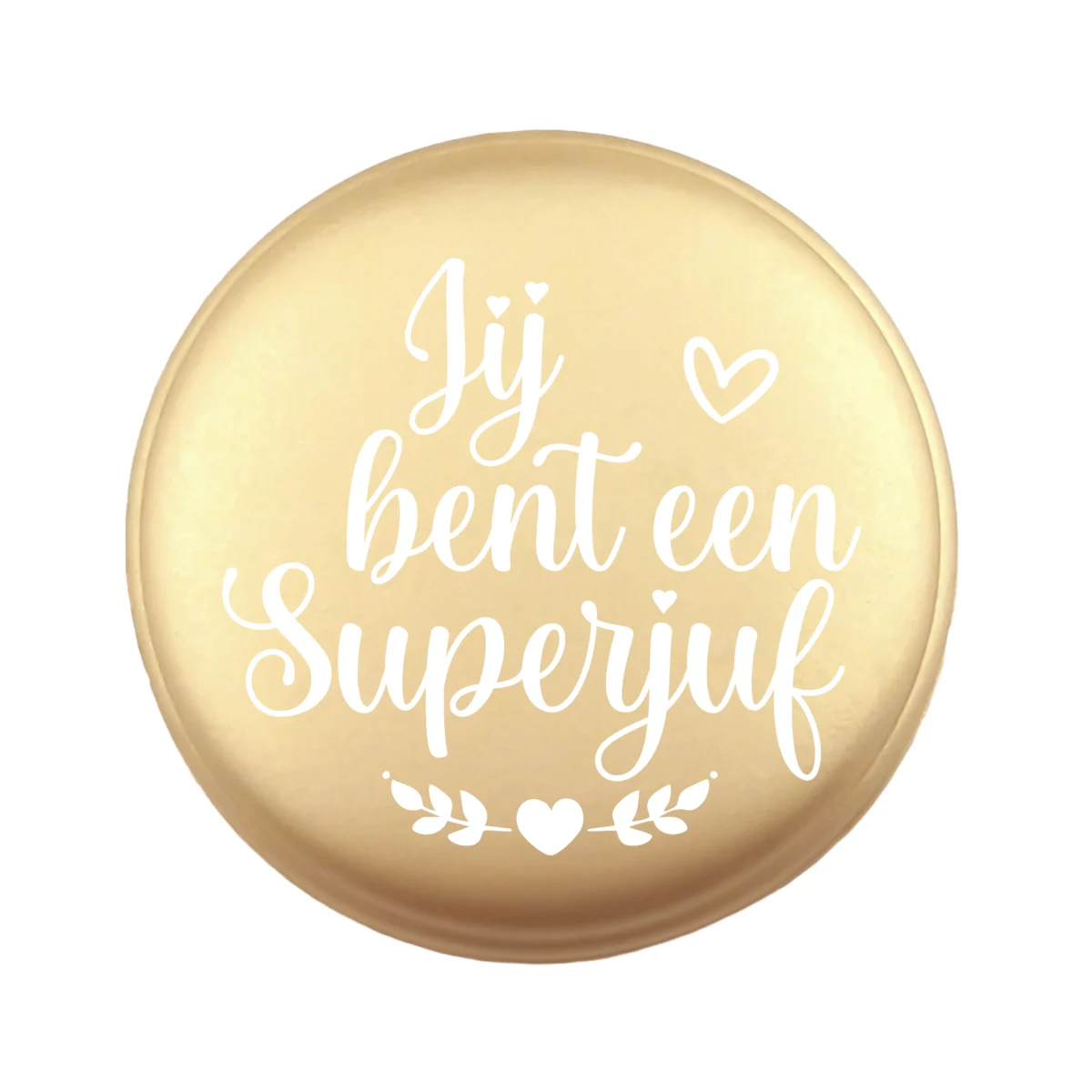 Siliconen Kraal - Wensmuntje - Gegraveerd - Superjuf - Afbeelding 6
